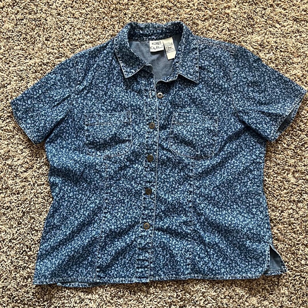Vintage Koret City Blues Button Up